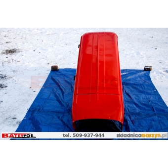 Maska standard lakierowana proszkowo URSUS C-360 CZERWONA